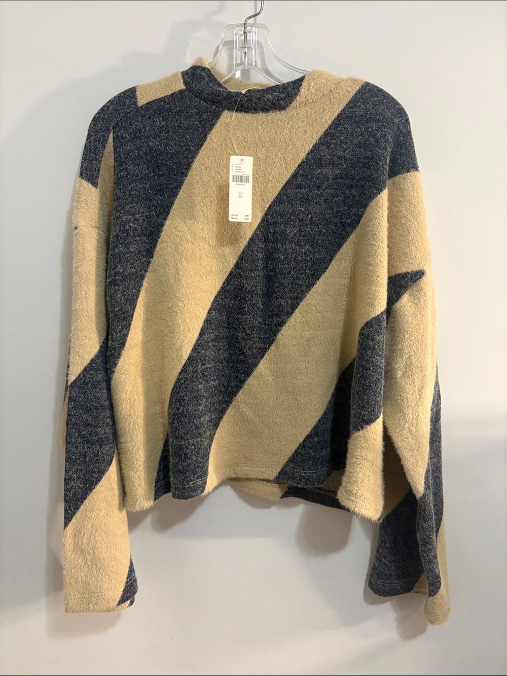 Anthropologie Maeve Mock-Neck Sweater XL